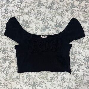 Lottie Moss (bought from Pacsun) Black Women's Top